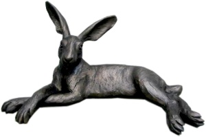 suzie marsh reclining hare